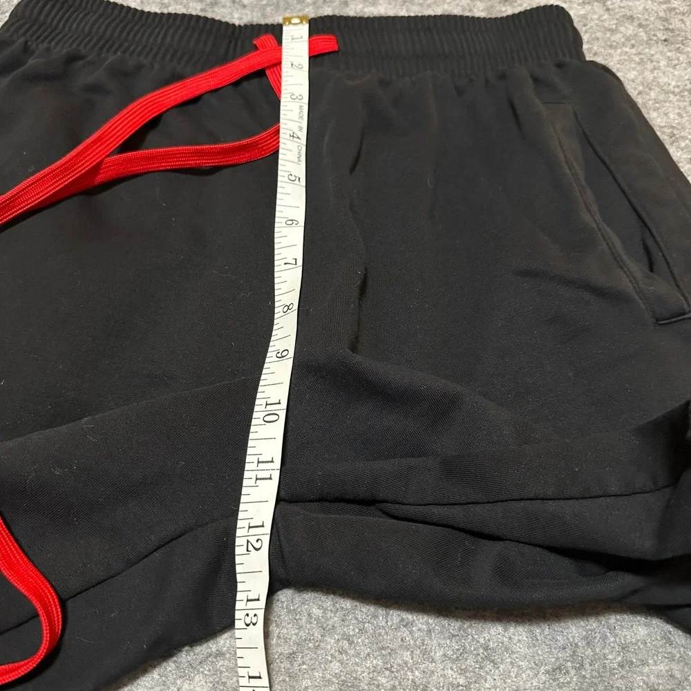 Kill Crew Mens Small Fighters Club Shorts Black MMA Streetwear Gym